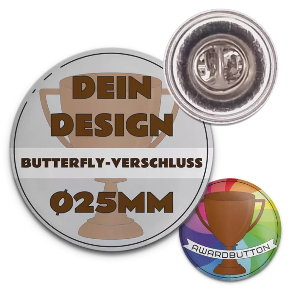25 Butterfly Verschluss