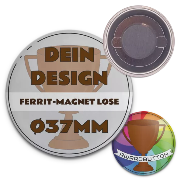 37 Ferrit Magnet lose