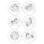Vorlage_zum_Ausdrucken_59_75mm_Einhorne._S2_color