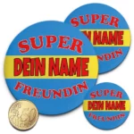 Super Freundin Ansteckbutton