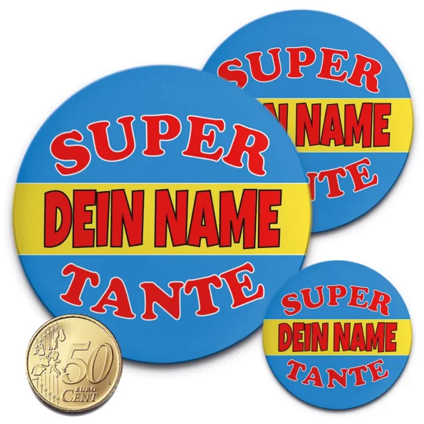 Super Tante Button